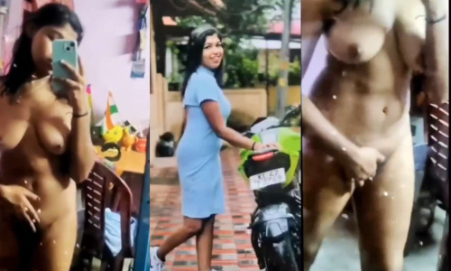 Tamil Malaysian Girl Fully Nude Showing Her Boobs Pressing