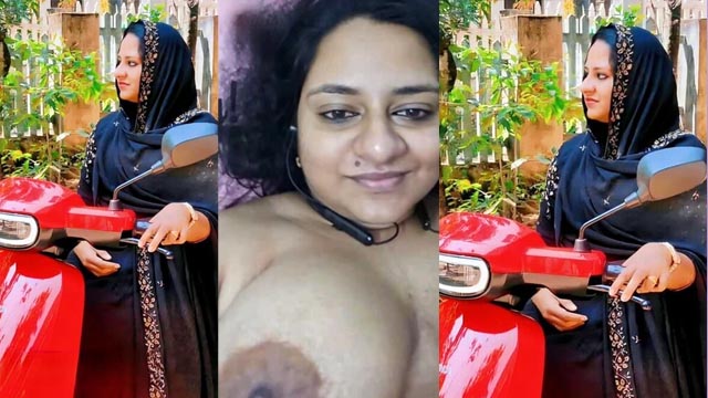 Mallu Muslim Wife Affair Video Call Leaked Showing Big Boobs Viral Video