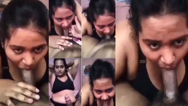 Desi Bhabhi Sucking Boyfriend Dick Suck MMS