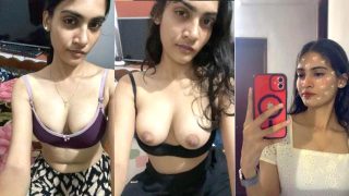 Mallu Girl Pressing Boobs Fingering Showing MMS
