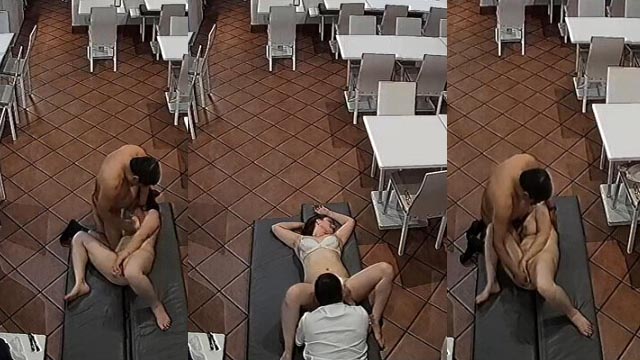 Sweet Girl Affair With Uncle Fucking In Restaurant CCTV Captured