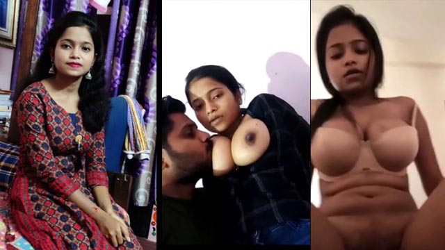 Beautiful Girl Getting Her Boobs Sucked Fucking in Missionary