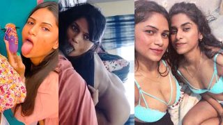 Horny Indian Girl Riding Painful Doggy Style Fucking