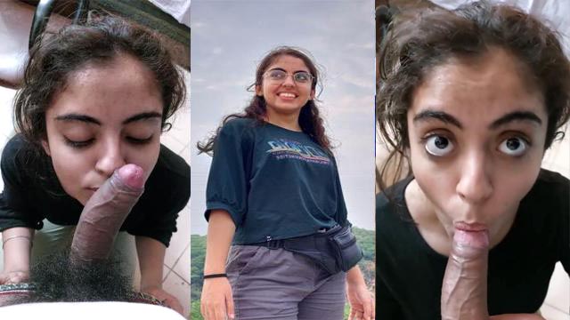 Beautiful Indian Gf Giving Deeply Blowjob Leaked
