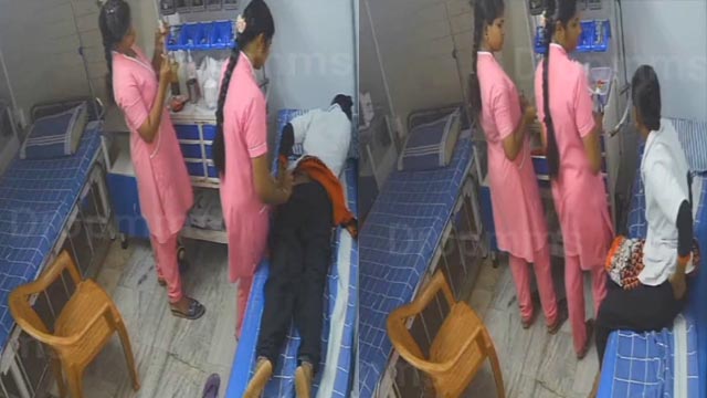 Young Tamil Nurse Clinic Horny Ass Inject CCTV Cam
