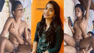 Horny Tamil Skinny Girl Fucking Cumshot On Pussy Sex