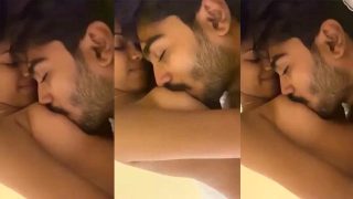 Horny Desi Young Girl Boobs Sucked By Boyfriend