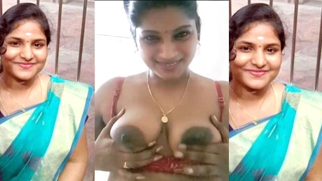 Tamil Beautiful Wife Showing Boobs Pussy Licking Mms