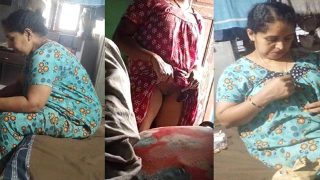 Mallu Maid Aunty Changing Dress Secretly Captured