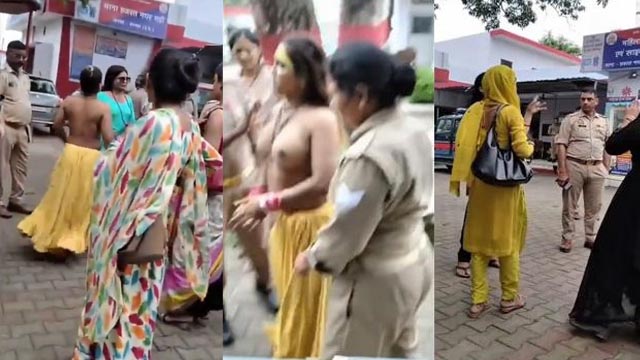 Mallu Milf Walked Round – Naked Police Station
