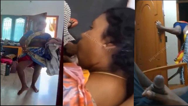 Mallu Maid Aunty Seduced Fucking With House Owner