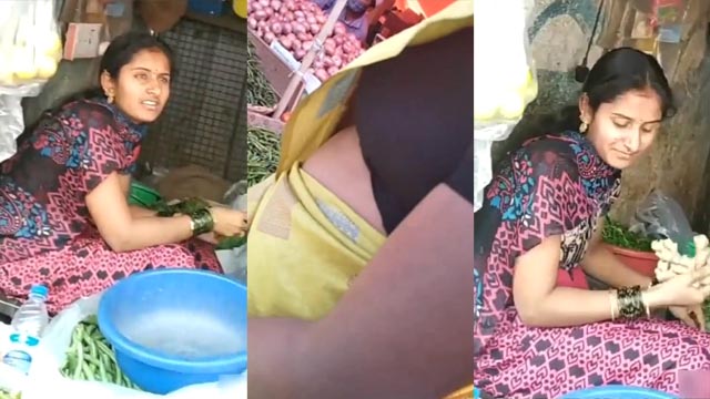 Mallu Bhabhi On Market Blouse Down Secretly Captured Mms