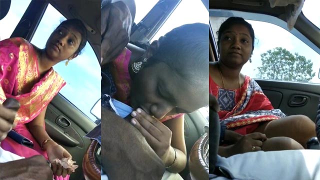 Telugu Young Bhabhi Riding Mms – Fucking inside Car Mms